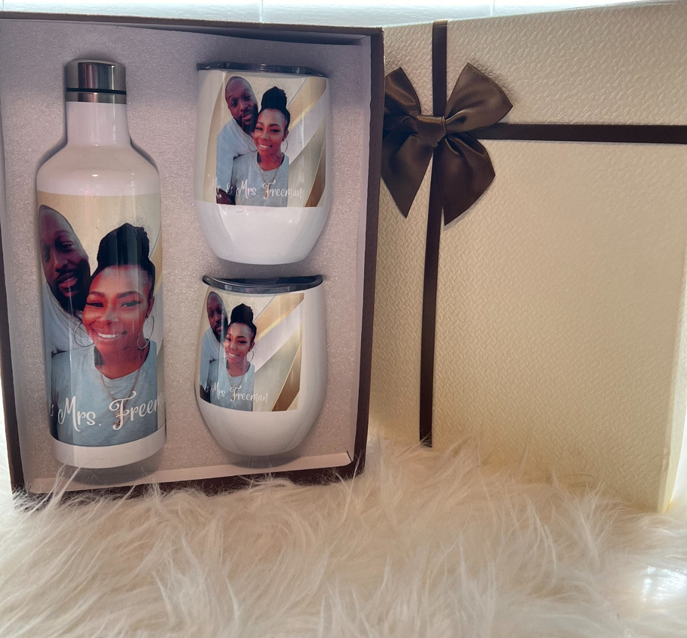 Custom Wine Tumbler Set