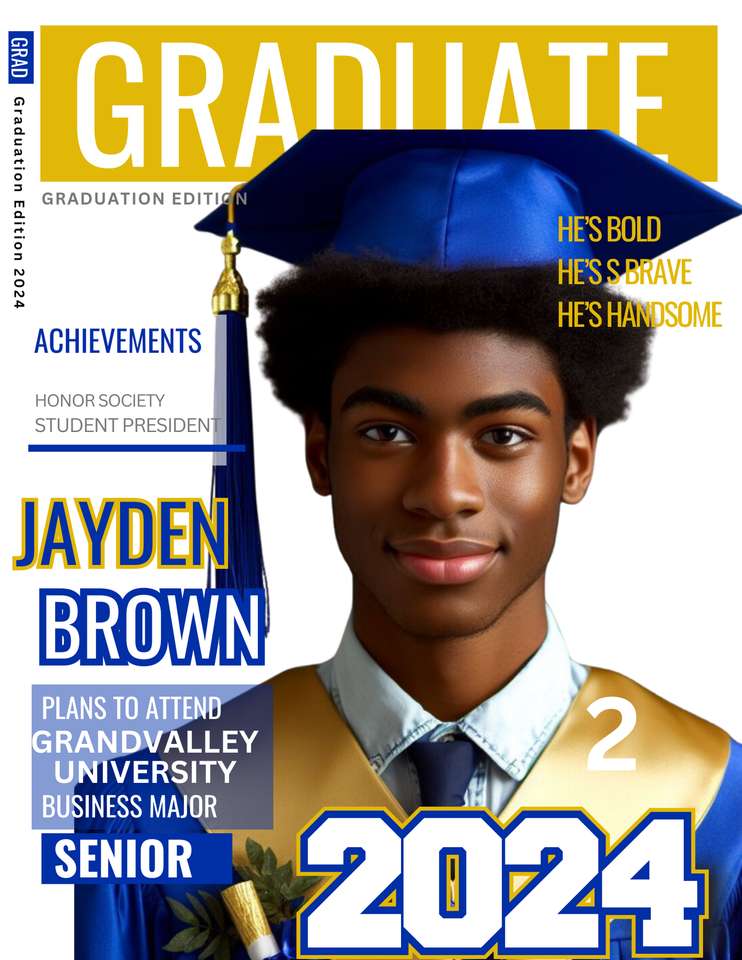 Grad Magazine Covers